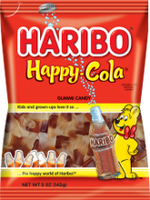 Haribo Happy Cola Gummy Candy Each Bag 5 oz Quantity 12 Bags Per Case Sweet Browse at UsaCandyWholesale.Com
